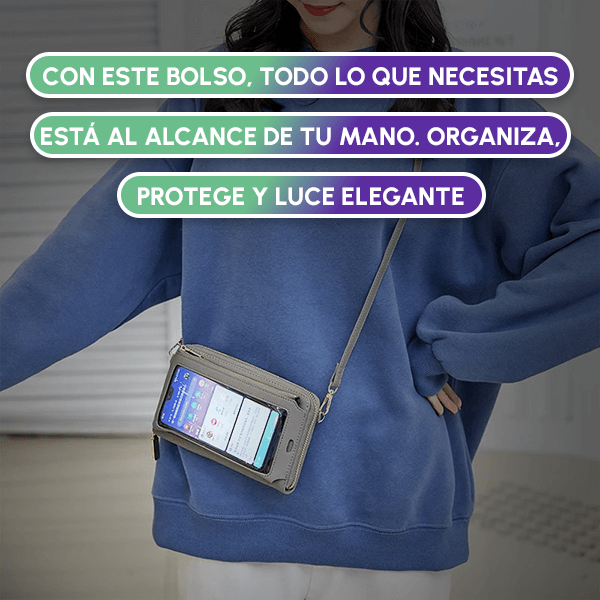 Bolso para DAMA con bolsillo táctil + Envío GRATIS