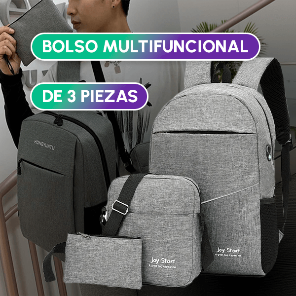 Bolso Multifuncional de 3 piezas + Envío GRATIS