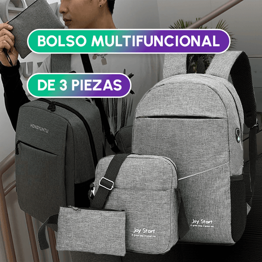 Bolso Multifuncional de 3 piezas + Envío GRATIS