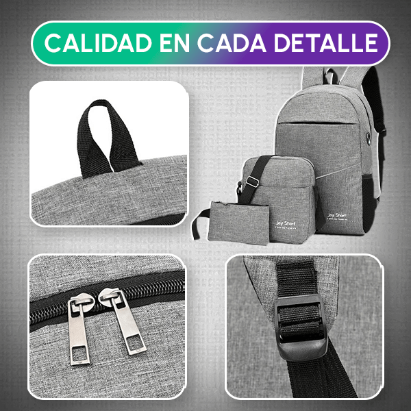 Bolso Multifuncional de 3 piezas + Envío GRATIS