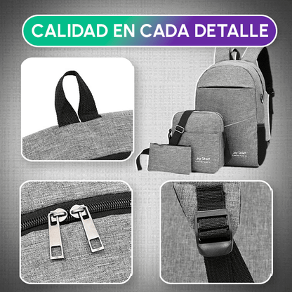 Bolso Multifuncional de 3 piezas + Envío GRATIS