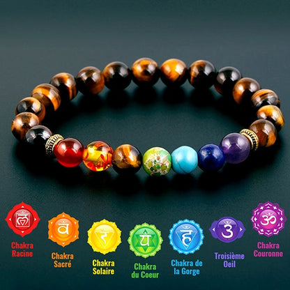 Pulsera 7 chakras Original 🧘🏽‍♀️Equilibra energía