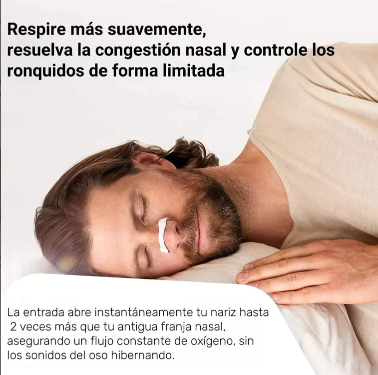 Antironquidos Starter Kit – Dilatador Nasal para Dormir Mejor