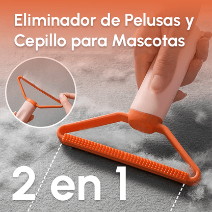 Cepillo de mascotas 2 en 1 + Envío GRATIS