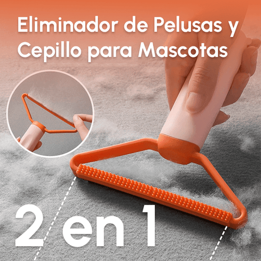 Cepillo de mascotas 2 en 1 + Envío GRATIS