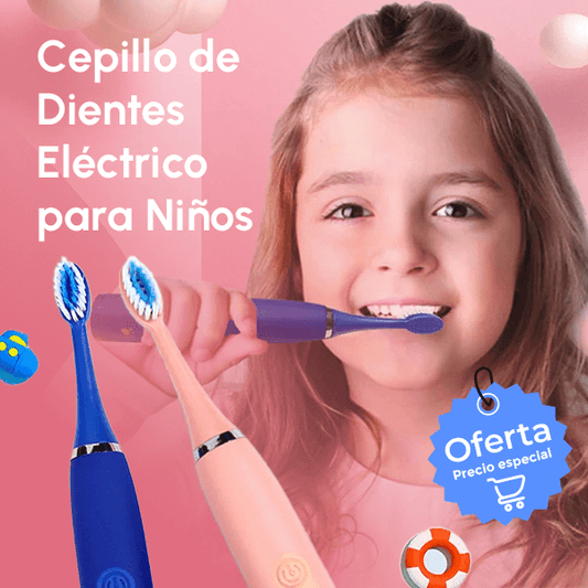 Cepillo de Dientes Eléctrico para Niños + Envío GRATIS