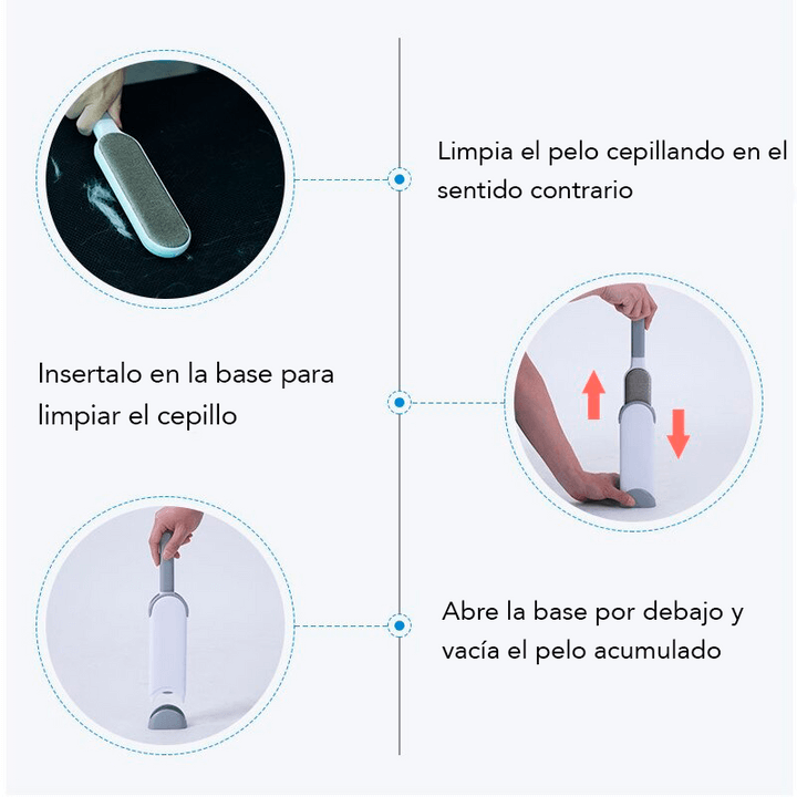 Pague 1 lleve 2 Cepillos Limpiadores Quita pelos + Envío GRATIS