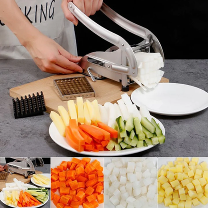 Picador Inoxidables De Papa Francesa Y Verduras Producto Original