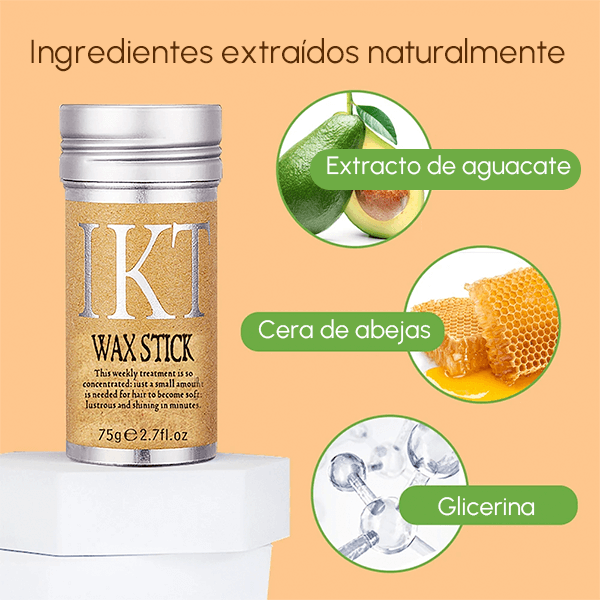 Cera natural anti-frizz + Envío Gratis