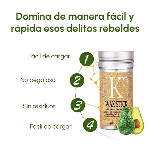 Cera natural anti-frizz + Envío Gratis