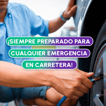 Compresor de aire portátil + Envío GRATIS