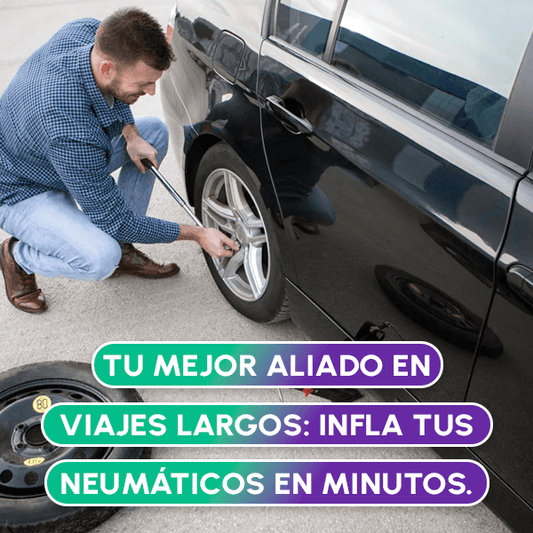 Compresor de aire portátil + Envío GRATIS
