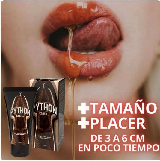 Python Gel | Gel Natural para Vitalidad Masculina 60 ml