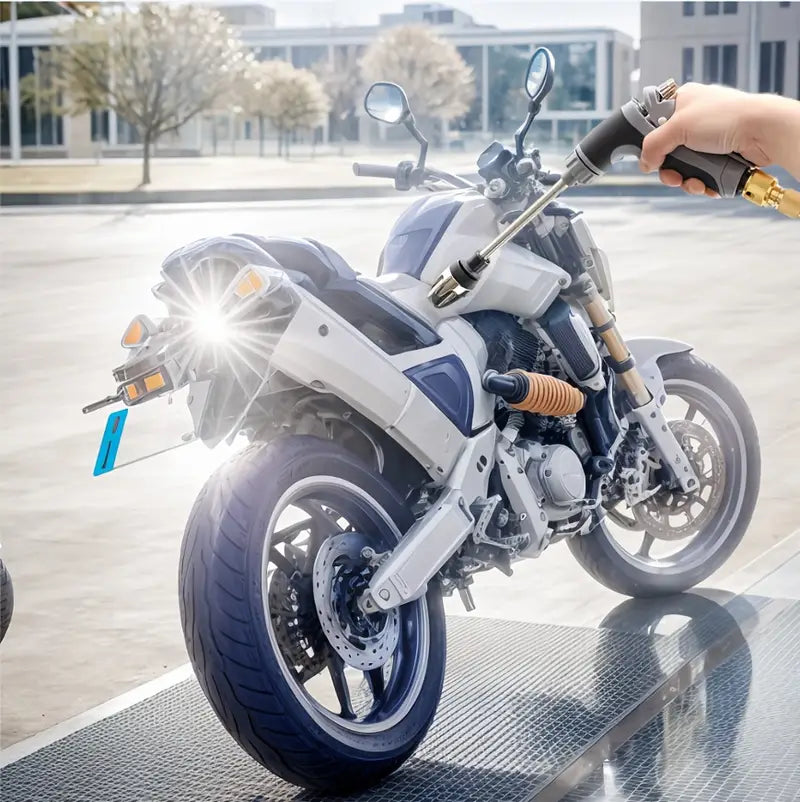 Hidrolavadora Portátil Turbo – Limpieza a Presión en Segundos | Pago Contra Entrega