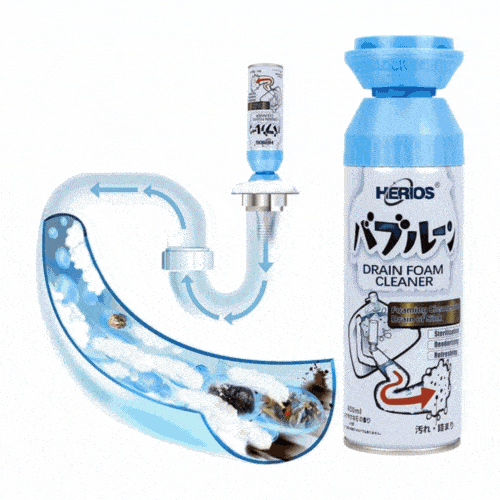 Limpiador de inodoro de espuma rápida + ENVÍO GRATIS