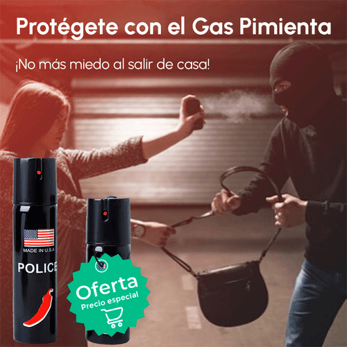 Gas Pimienta Aerosol + Envío GRATIS