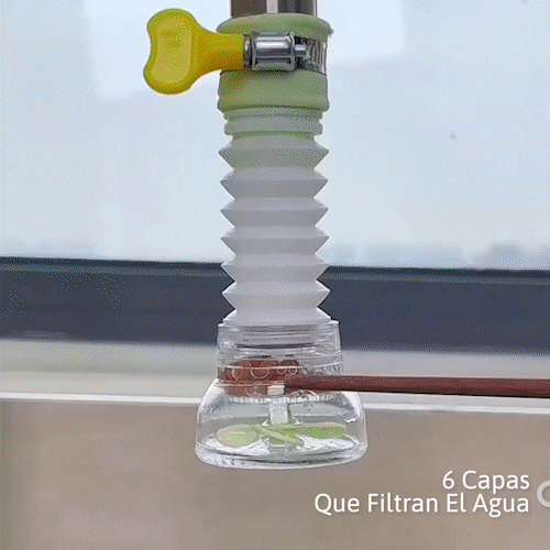 Filtro purificador de agua para grifo + ENVÍO GRATIS