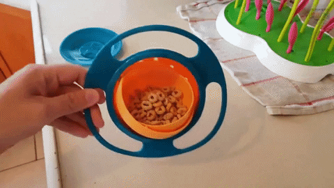 Plato Giratorio ANTI REGUEROS  Para BEBES