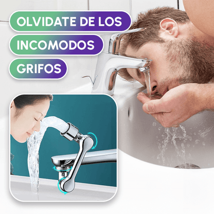 2x1 Grifo Giratorio 1080° Ahorrador de  Agua + Envío GRATIS