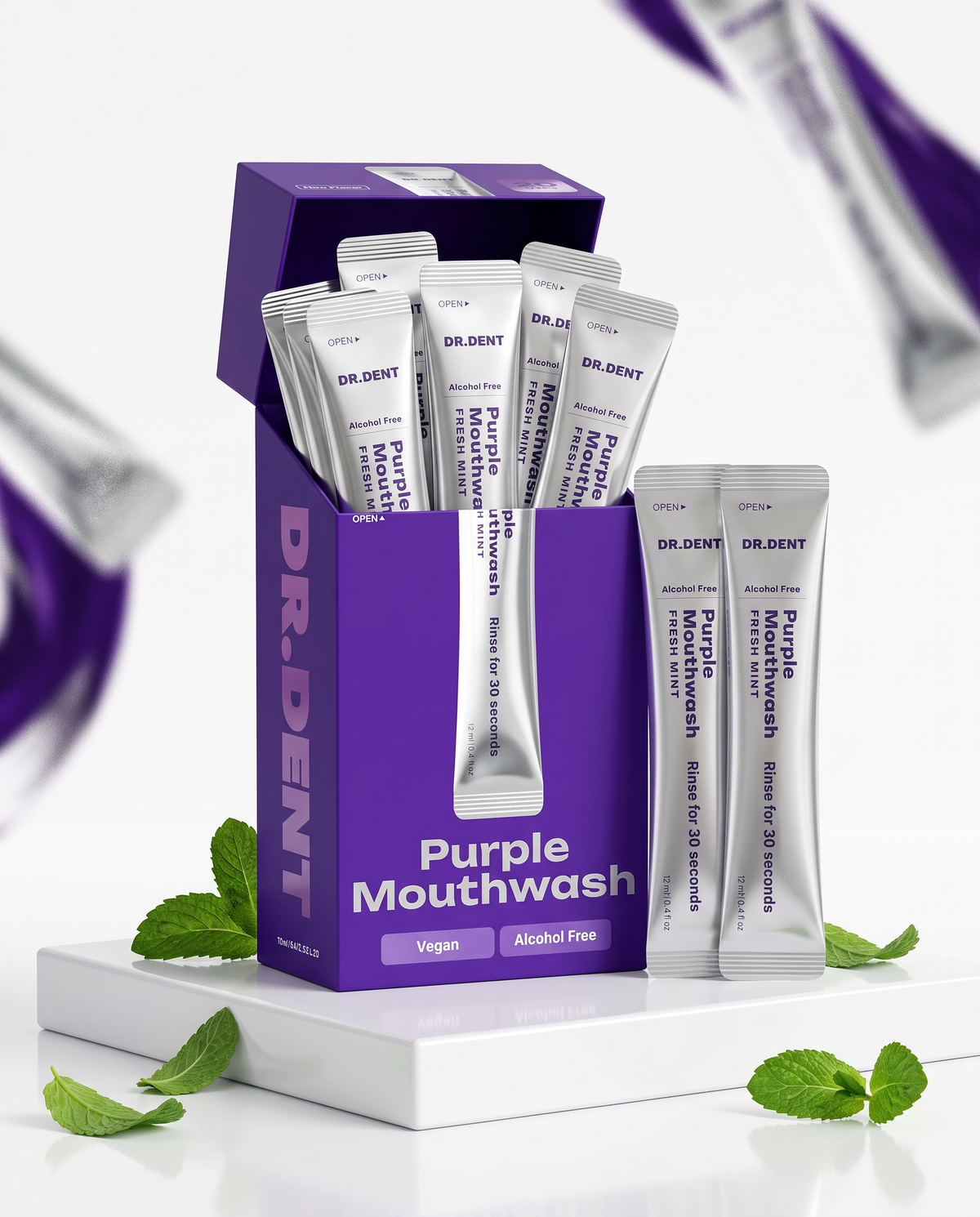 Dr. Dent, enjuague bucal violeta