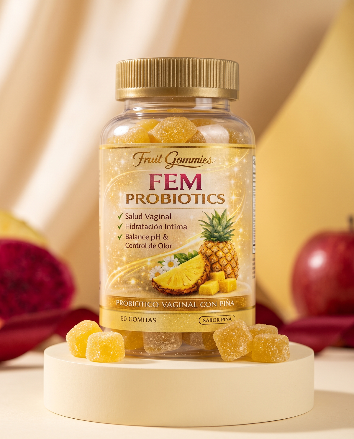 FEM Probiotics, gomitas probióticas para la mujer