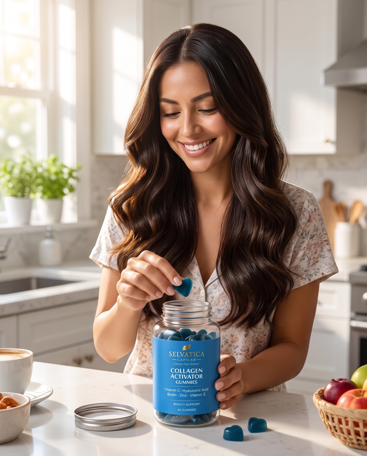 Selvatica, gomitas de colágeno para cabello, piel y uñas