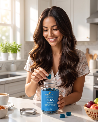 Selvatica, gomitas de colágeno para cabello, piel y uñas