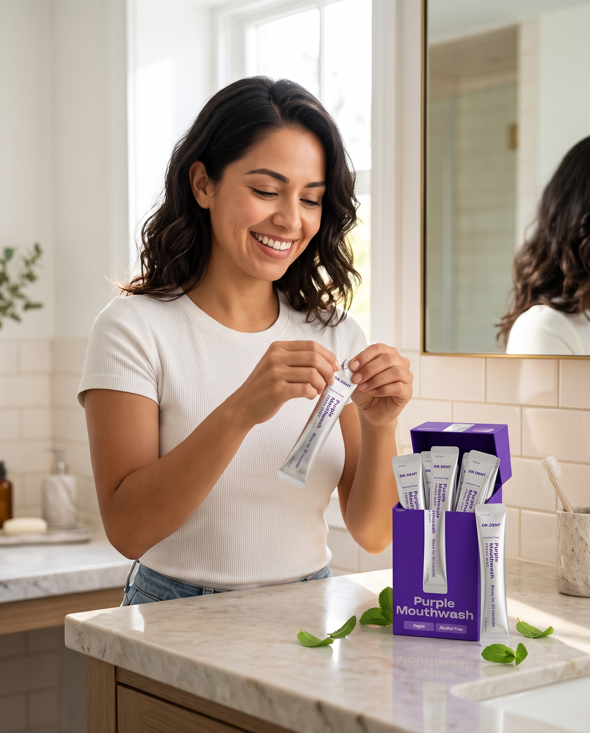 Dr. Dent, enjuague bucal violeta