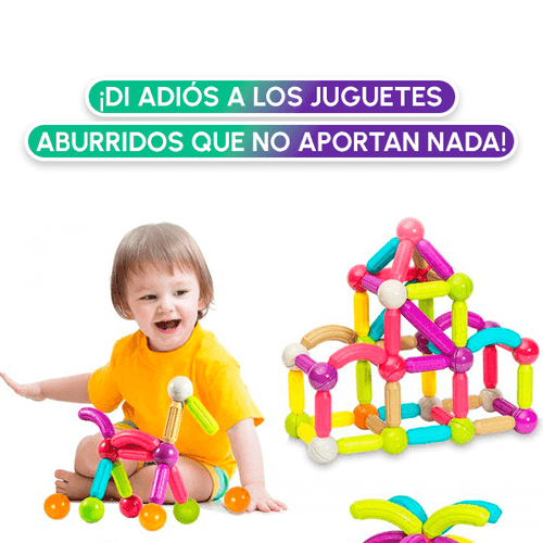Juguete Magnetic Sticks + Envío GRATIS