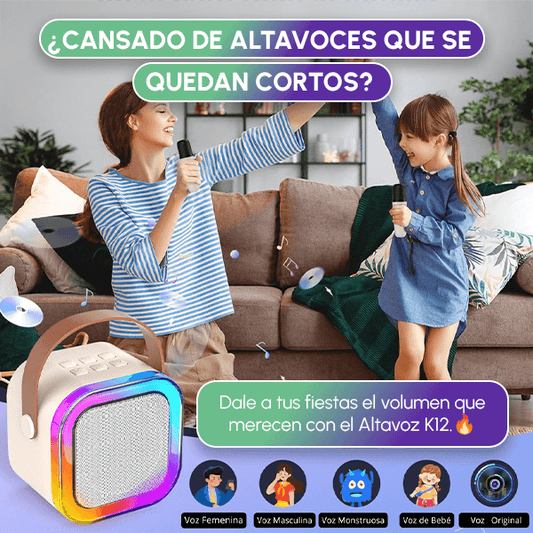 Altavoz Karaoke + OBSEQUIO
