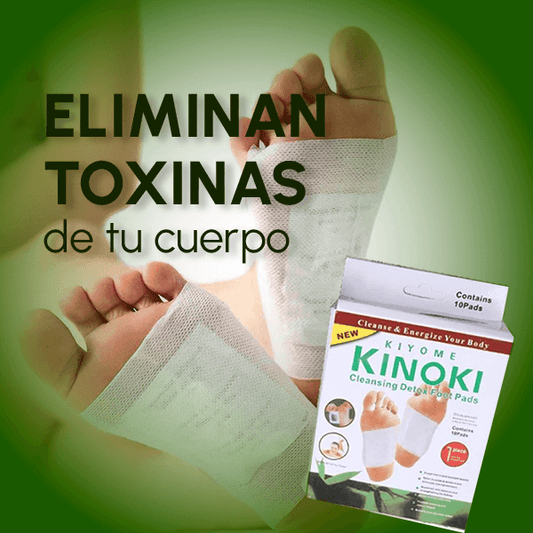Pack De 10 Parches Desintoxicante KINOKI + OBSEQUIO