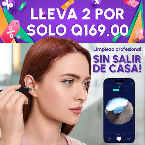 Paga 1 Lleva 2 Limpia Oídos Con Camara + OBSEQUIO
