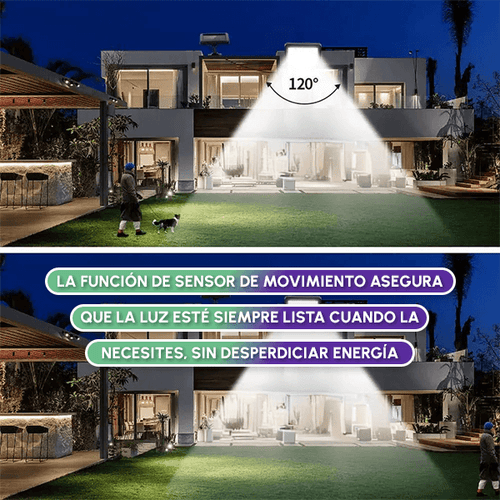 Lámpara Solar con Sensor de Movimiento + Envío GRATIS