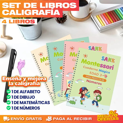 Libro de Caligrafía para Niños | Escritura Clara y Divertida + REGALO