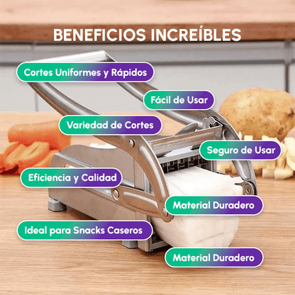 Picador Inoxidables De Papa Francesa Y Verduras Producto Original