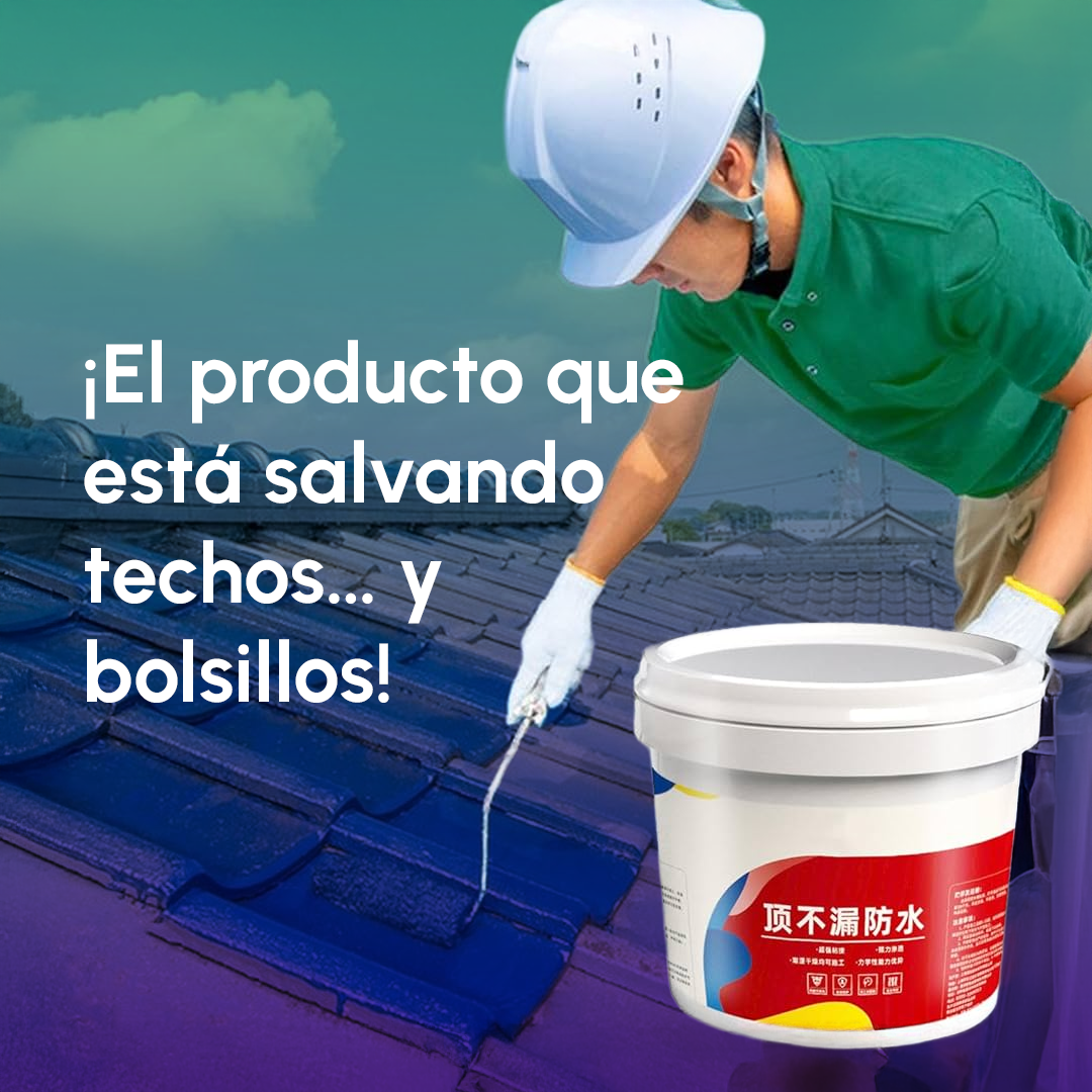 Pintura Impermeabilizante para Techos y Paredes | Protección Total contra Filtraciones