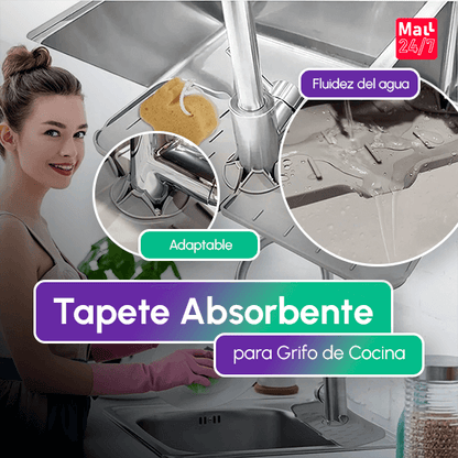 Tapete Absorbente para Grifo de Cocina + ENVIO GRATIS