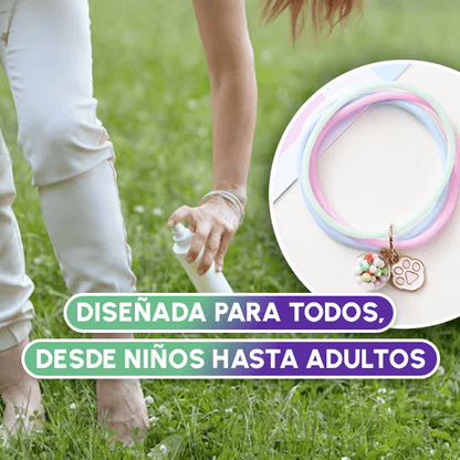Pulsera repelente de mosquitos + Envío GRATIS