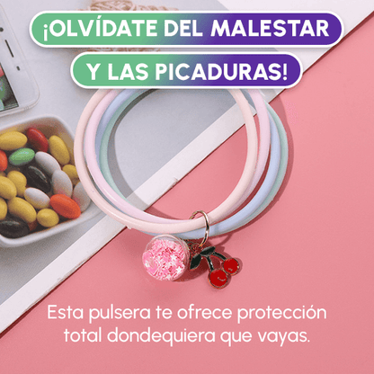 Pulsera repelente de mosquitos + Envío GRATIS