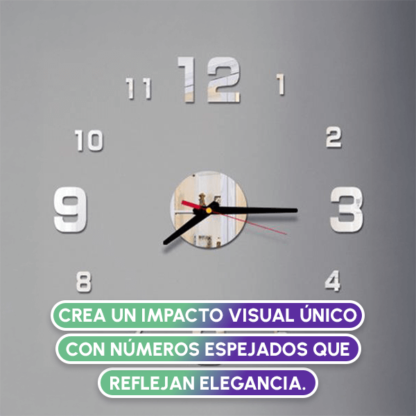 Reloj de pared + REGALO