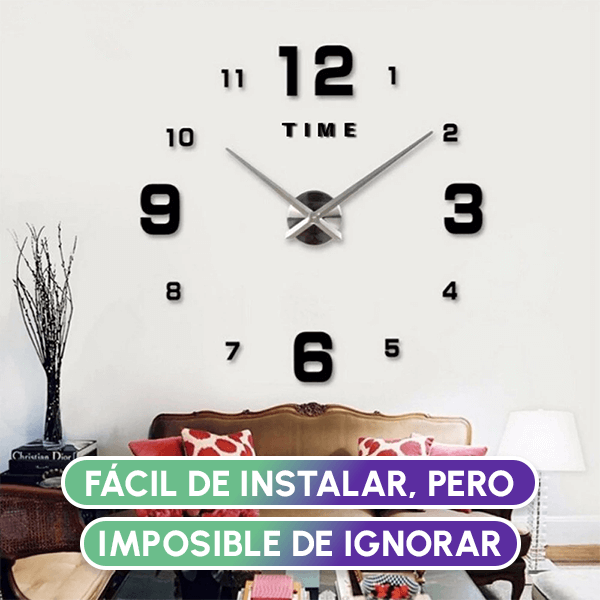 Reloj de pared + REGALO