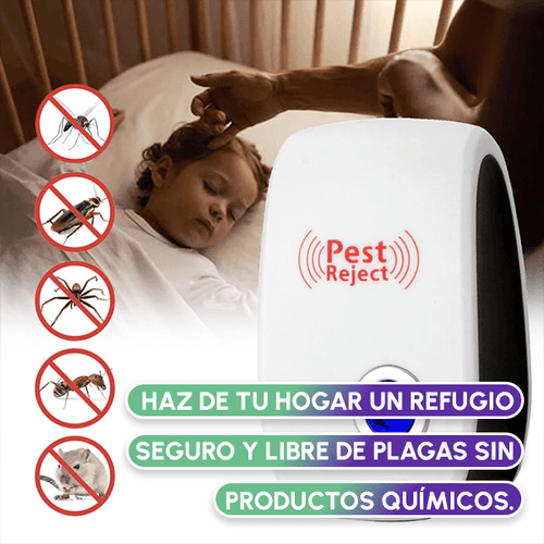 Repelente Ultrasónico para Plaga + OBSEQUIO