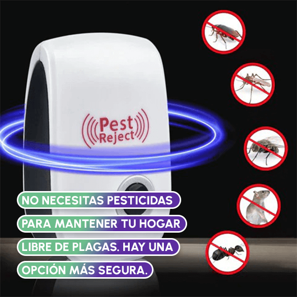 Repelente Ultrasónico para Plaga + OBSEQUIO