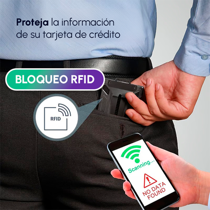 2x1 Tarjetero Antirrobo + Envío GRATIS