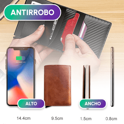2x1 Tarjetero Antirrobo + Envío GRATIS