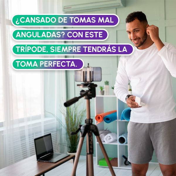 Trípode profesional + Envío GRATIS