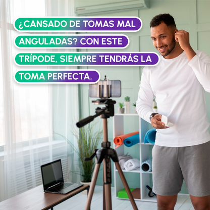Trípode profesional + Envío GRATIS