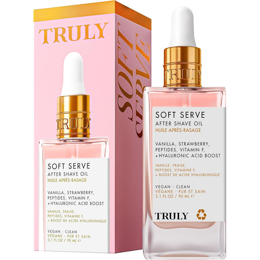 Truly Soft Serve, crema hidratante, empaque del producto