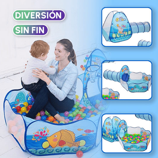 Túnel 3 en 1 para niños + Envío GRATIS