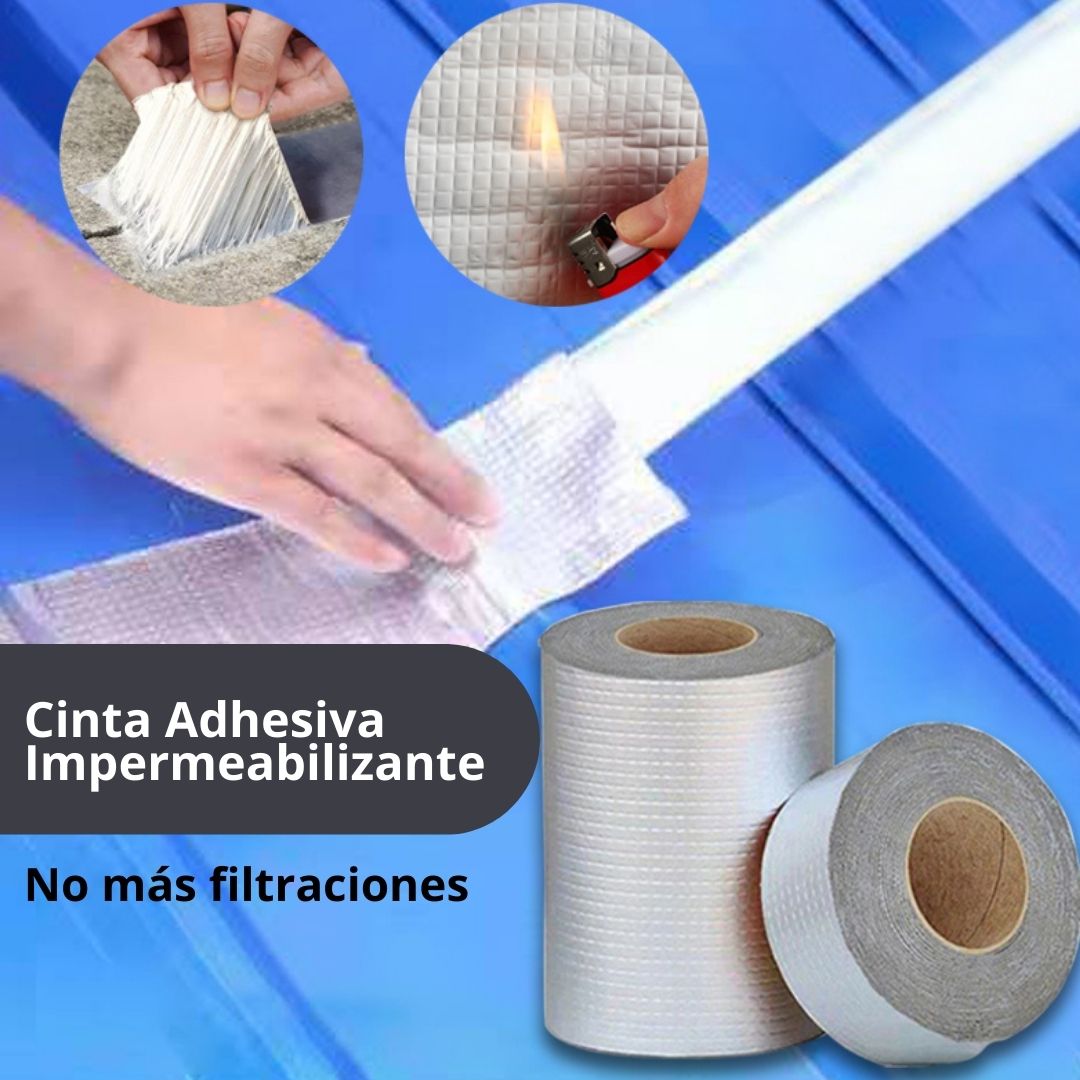 Cinta adhesiva impermeable super resistente + Envío Gratis